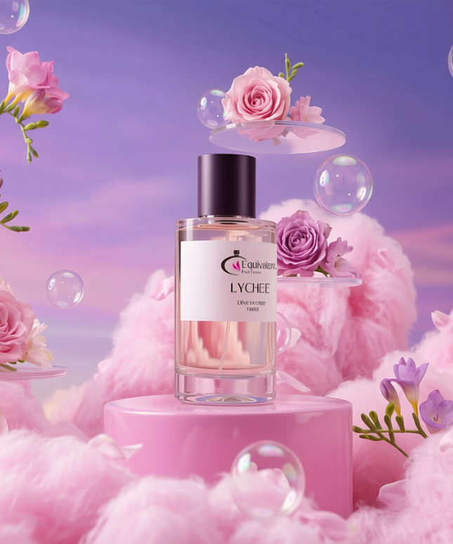 Dupe inspiré du parfum Lychee Sparkling Eden